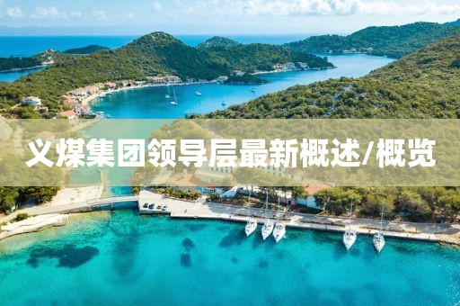 义煤集团领导层最新概述/概览