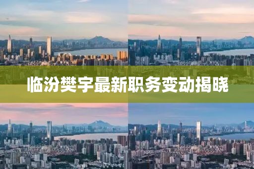 临汾樊宇最新职务变动揭晓
