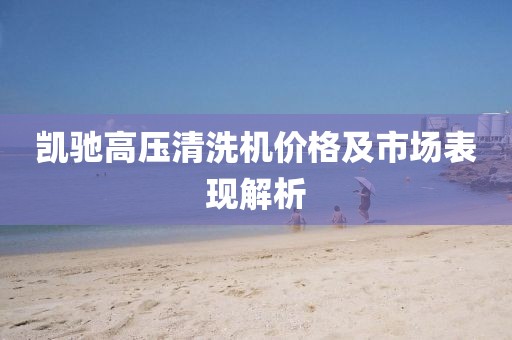 凯驰高压清洗机价格及市场表现解析