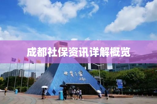 成都社保资讯详解概览