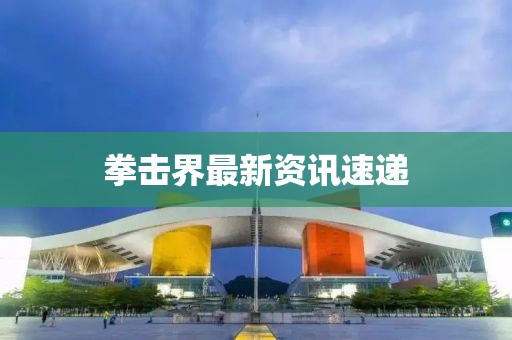 拳击界最新资讯速递