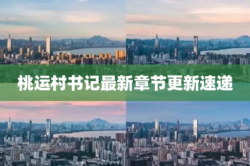 桃运村书记最新章节更新速递