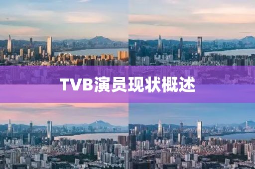 TVB演员现状概述