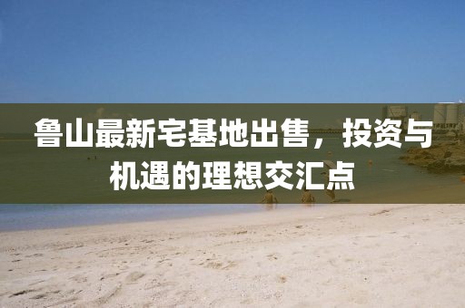 鲁山最新宅基地出售，投资与机遇的理想交汇点