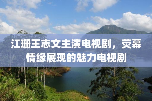 江珊王志文主演电视剧，荧幕情缘展现的魅力电视剧