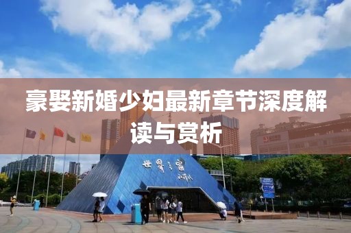 豪娶新婚少妇最新章节深度解读与赏析