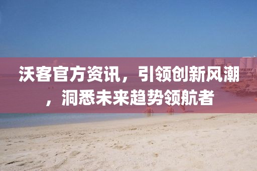沃客官方资讯，引领创新风潮，洞悉未来趋势领航者