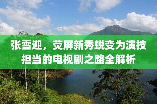 张雪迎，荧屏新秀蜕变为演技担当的电视剧之路全解析