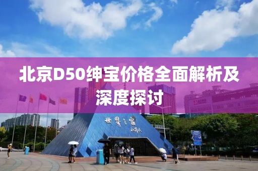 北京D50绅宝价格全面解析及深度探讨