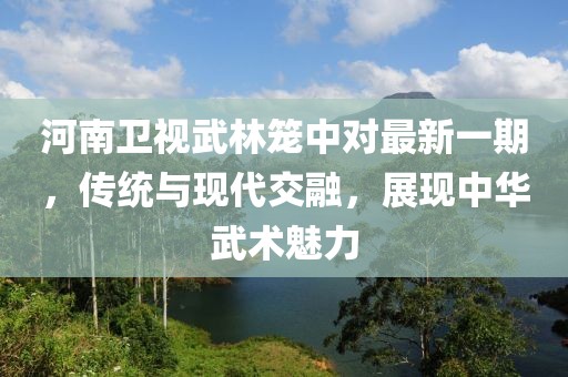 河南卫视武林笼中对最新一期，传统与现代交融，展现中华武术魅力
