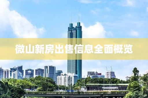微山新房出售信息全面概览