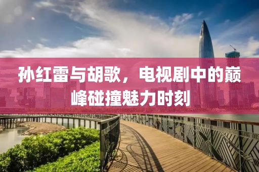 孙红雷与胡歌，电视剧中的巅峰碰撞魅力时刻