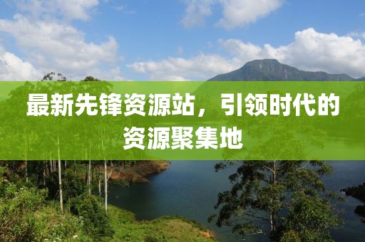 最新先锋资源站，引领时代的资源聚集地