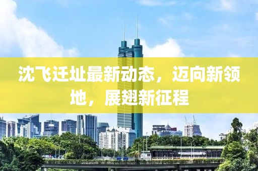 沈飞迁址最新动态，迈向新领地，展翅新征程