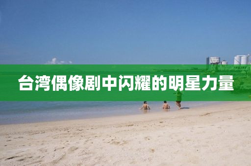 台湾偶像剧中闪耀的明星力量