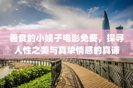 善良的小姨子电影免费，探寻人性之美与真挚情感的真谛