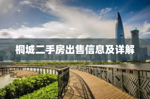 桐城二手房出售信息及详解