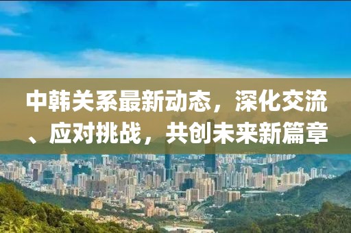 中韩关系最新动态，深化交流、应对挑战，共创未来新篇章
