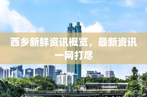 西乡新鲜资讯概览，最新资讯一网打尽