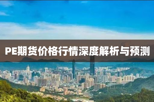 PE期货价格行情深度解析与预测