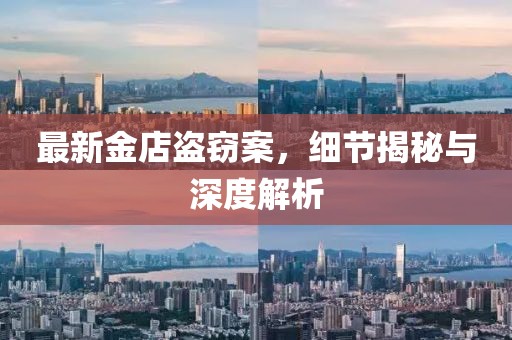 最新金店盗窃案，细节揭秘与深度解析