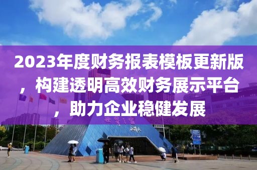 2023年度财务报表模板更新版，构建透明高效财务展示平台，助力企业稳健发展