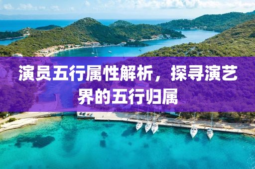 演员五行属性解析，探寻演艺界的五行归属