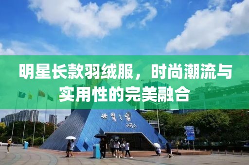 明星长款羽绒服，时尚潮流与实用性的完美融合