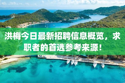 洪梅今日最新招聘信息概览，求职者的首选参考来源！