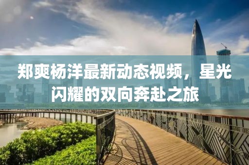 郑爽杨洋最新动态视频，星光闪耀的双向奔赴之旅