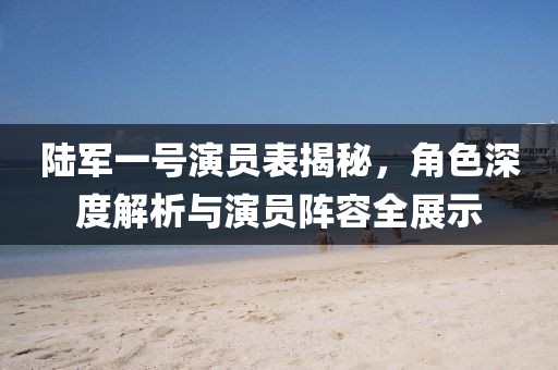 陆军一号演员表揭秘，角色深度解析与演员阵容全展示