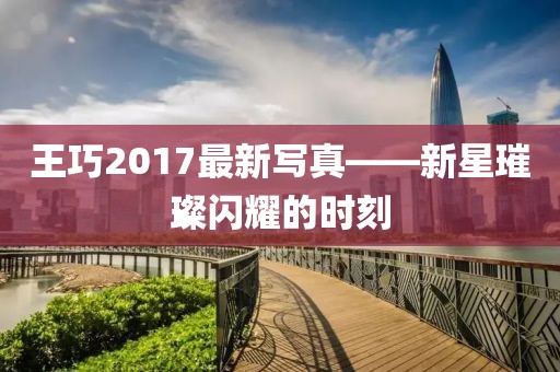 王巧2017最新写真——新星璀璨闪耀的时刻