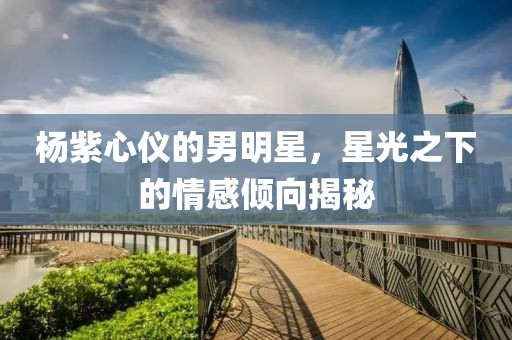 杨紫心仪的男明星，星光之下的情感倾向揭秘