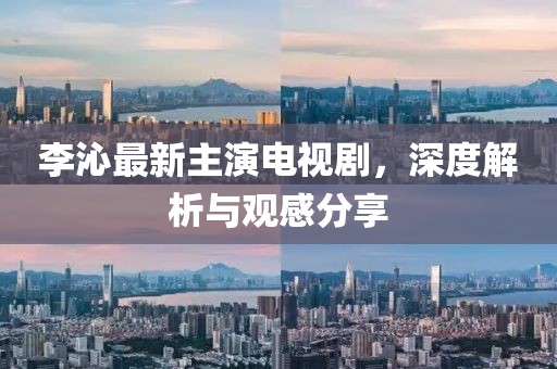 李沁最新主演电视剧，深度解析与观感分享