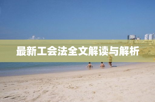最新工会法全文解读与解析