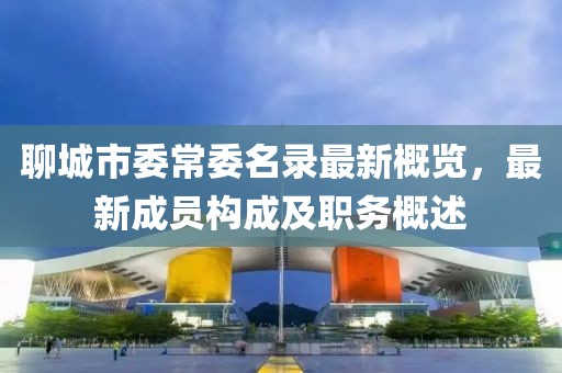 聊城市委常委名录最新概览，最新成员构成及职务概述