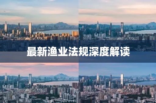最新渔业法规深度解读
