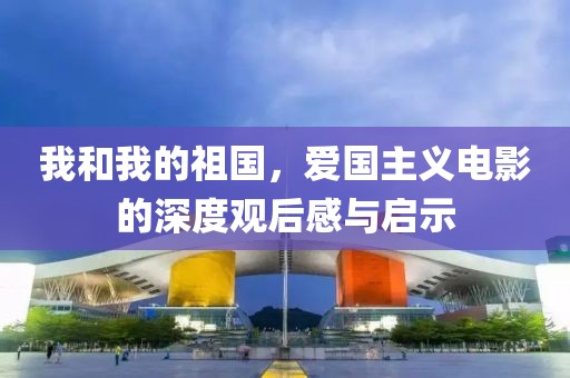 我和我的祖国，爱国主义电影的深度观后感与启示