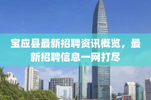 宝应县最新招聘资讯概览，最新招聘信息一网打尽