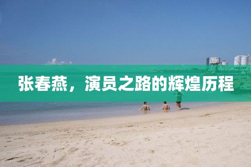 张春燕，演员之路的辉煌历程