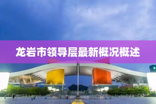 龙岩市领导层最新概况概述