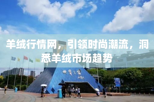 羊绒行情网，引领时尚潮流，洞悉羊绒市场趋势