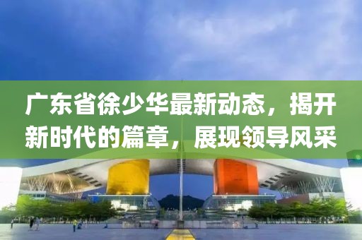广东省徐少华最新动态，揭开新时代的篇章，展现领导风采