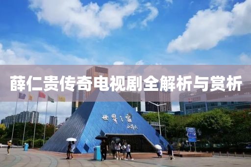 薛仁贵传奇电视剧全解析与赏析