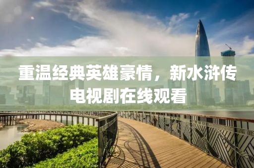 重温经典英雄豪情，新水浒传电视剧在线观看