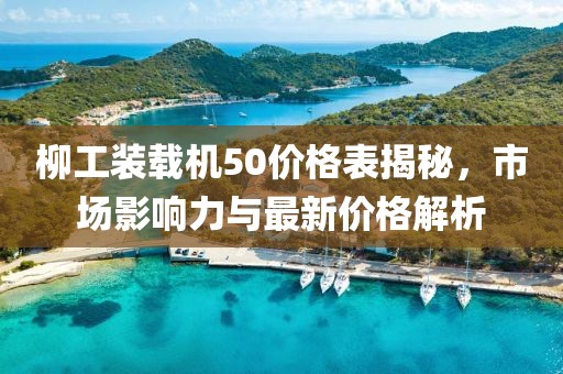 柳工装载机50价格表揭秘，市场影响力与最新价格解析