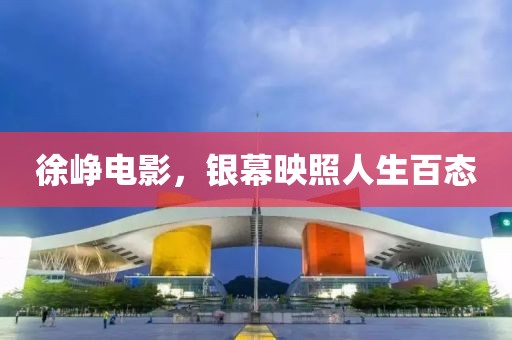 徐峥电影，银幕映照人生百态