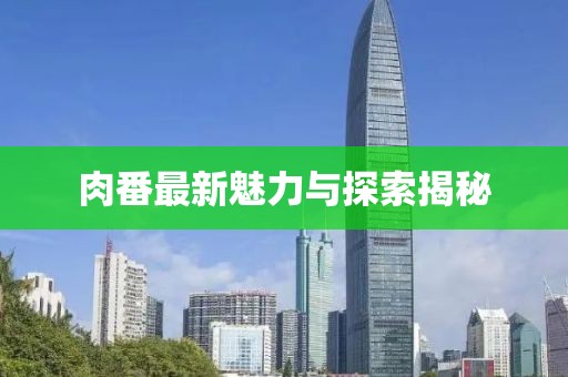 肉番最新魅力与探索揭秘