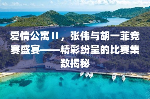 爱情公寓Ⅱ，张伟与胡一菲竞赛盛宴——精彩纷呈的比赛集数揭秘