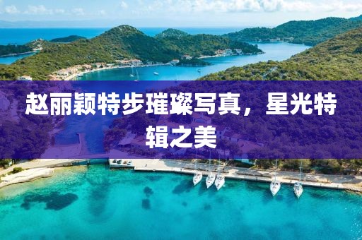 赵丽颖特步璀璨写真，星光特辑之美